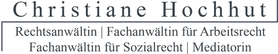 Logo der Rechtsanwältin Hochhut aus Goslar